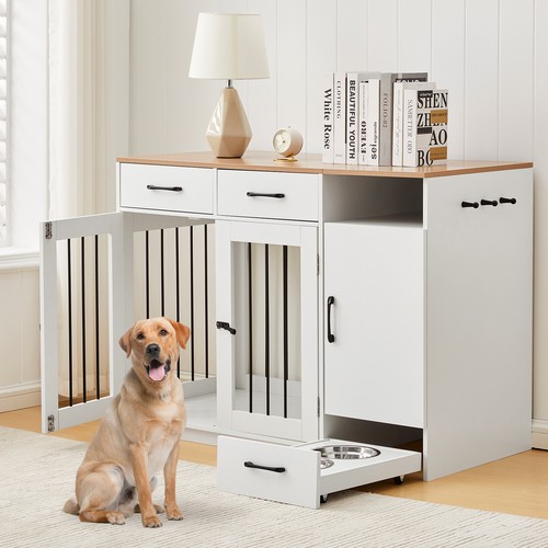 Furniture style dog crate - dog,