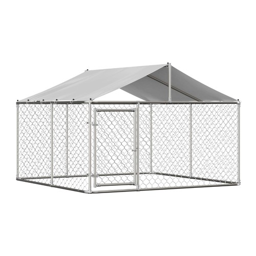 Heavy duty metal dog kennel - dog,