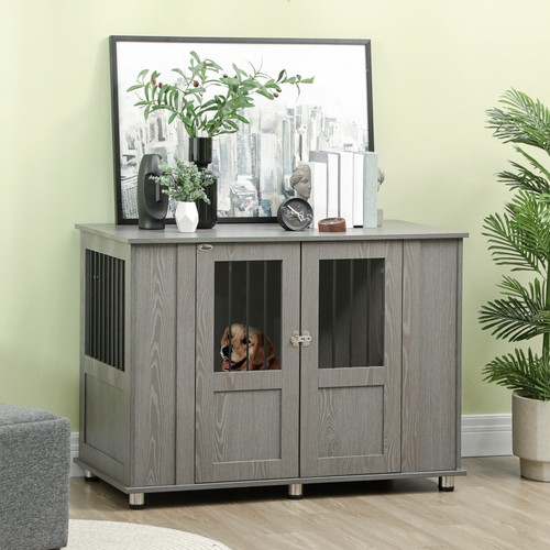 Pawhut dog crate kennel cage - crate,
