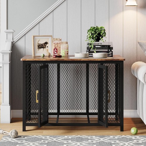 Large furniture dog crate - large,